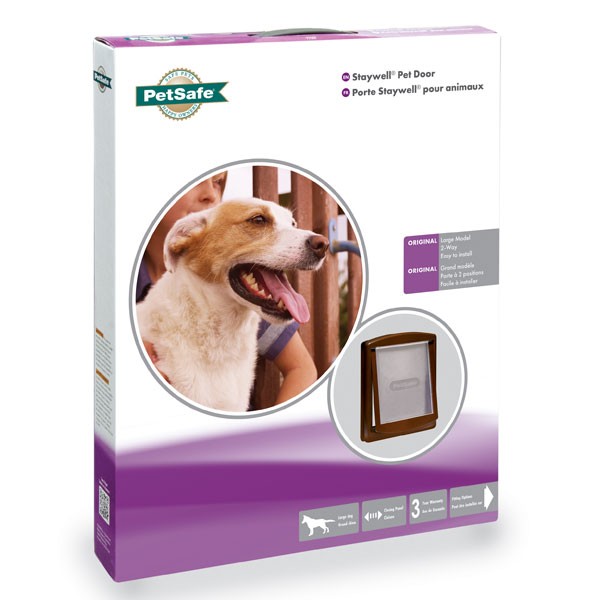 Dla dużego psa - brązowe drzwi Original od PetSafe